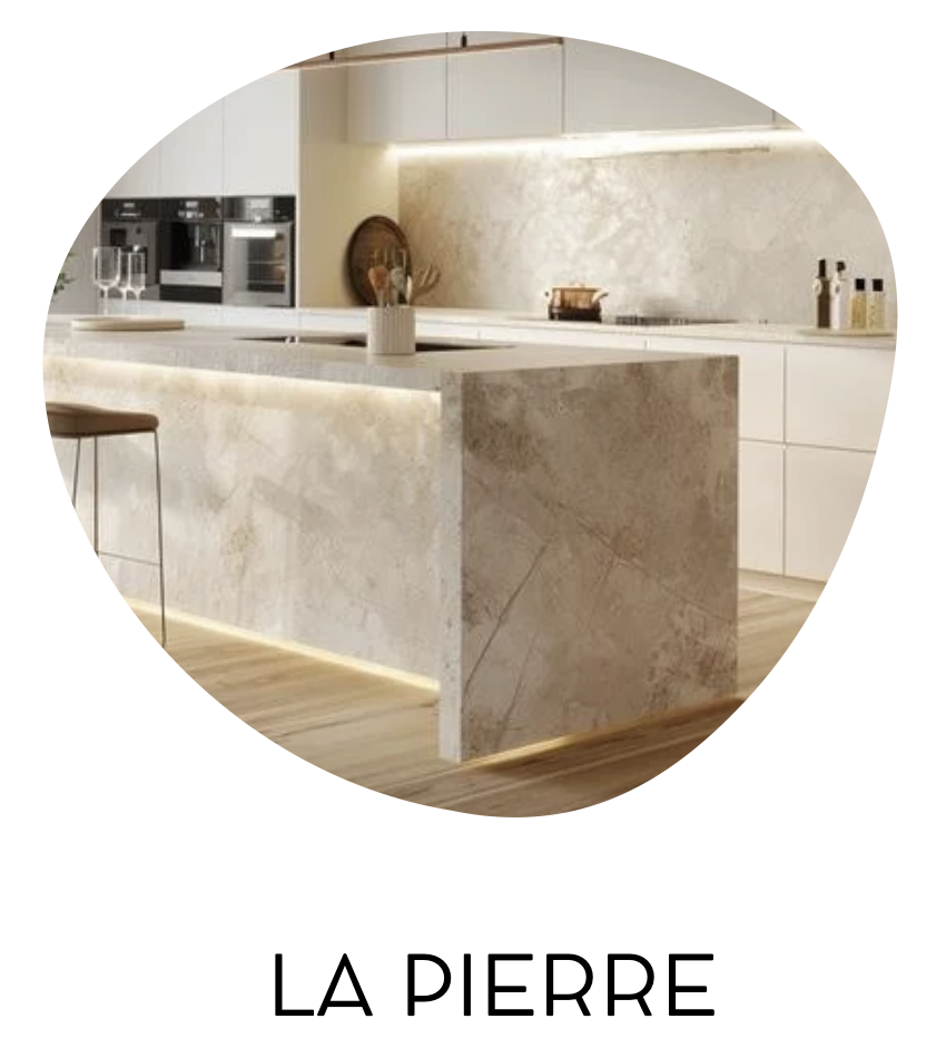 Cuisine ouverte pierre